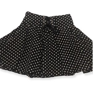 Polkadot Chiffon Skirt